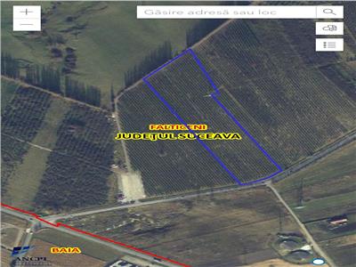 Teren intravilan 33.800 mp pentru dezvoltare rezidentiala in Falticeni  Pret 16 euro/mp