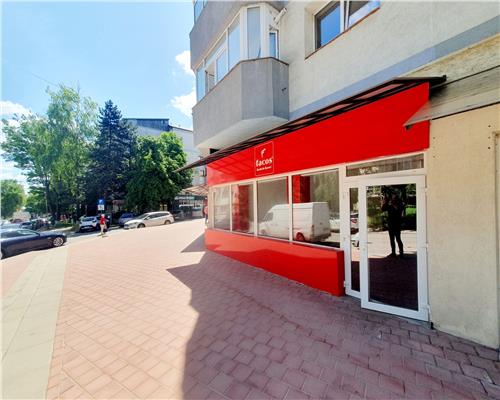Spatiu comercial de inchiriat, zona pietonala, Zamca