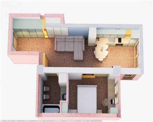 Apartament nou de vanzare 45 mp in ansamblul rezidential Laz Residence